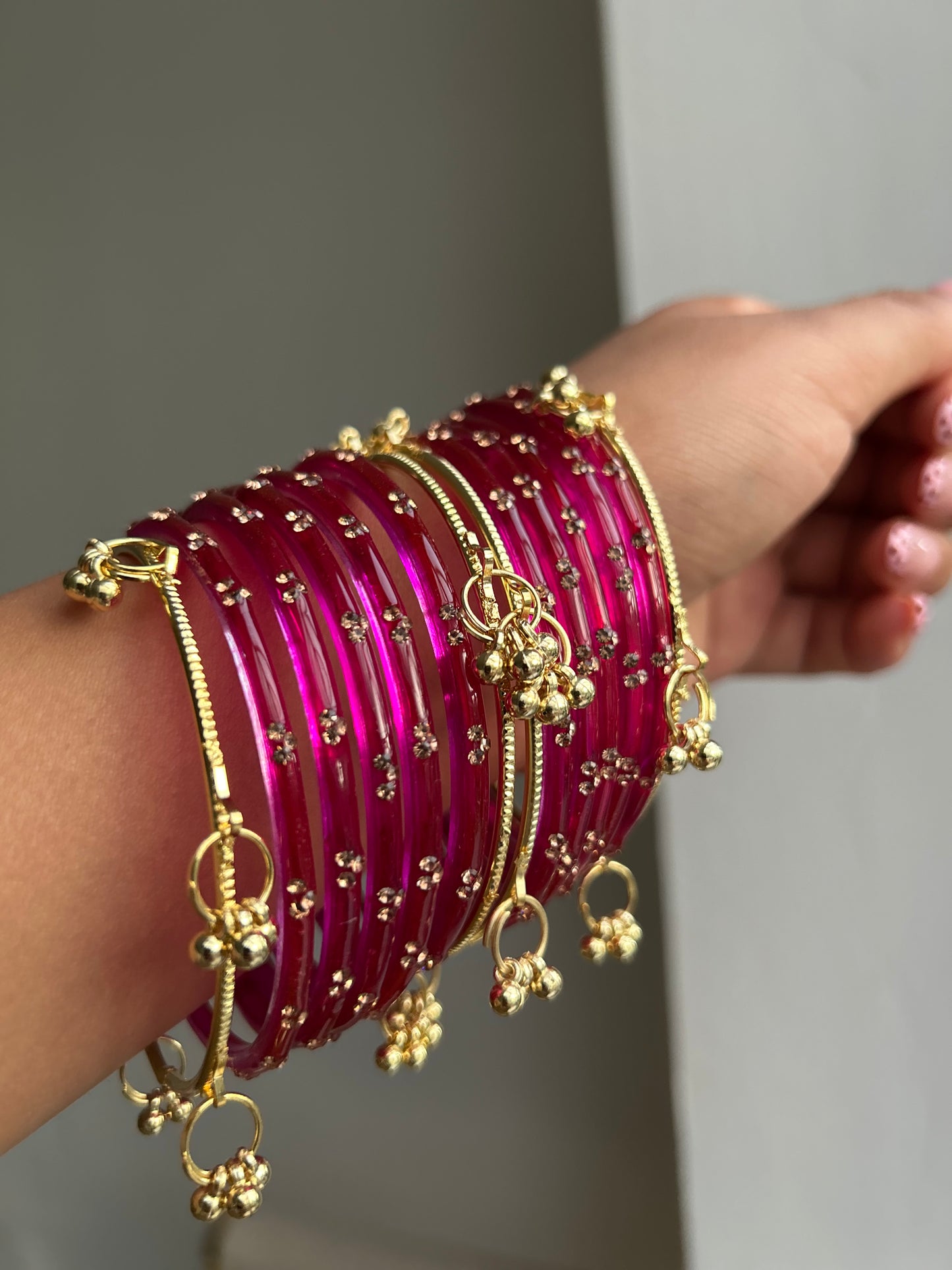Kashmiri Glass Bangles (2.8)