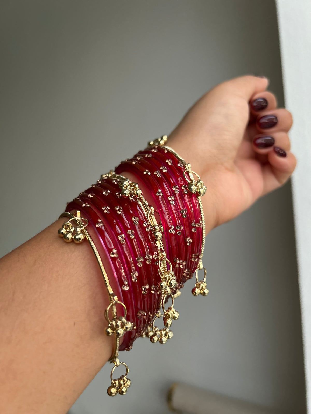 Kashmiri Glass Bangles (2.10)