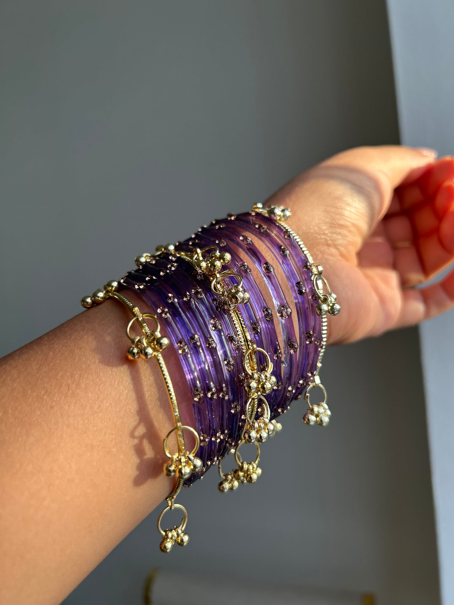 Kashmiri Glass Bangles (2.6)