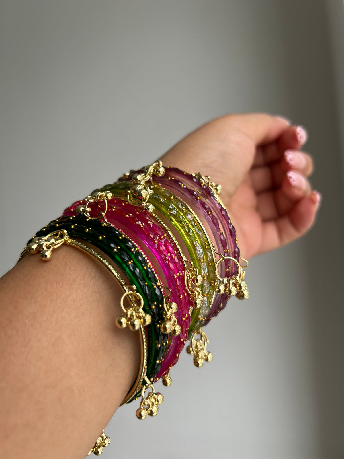 Kashmiri Glass Bangles (2.6)