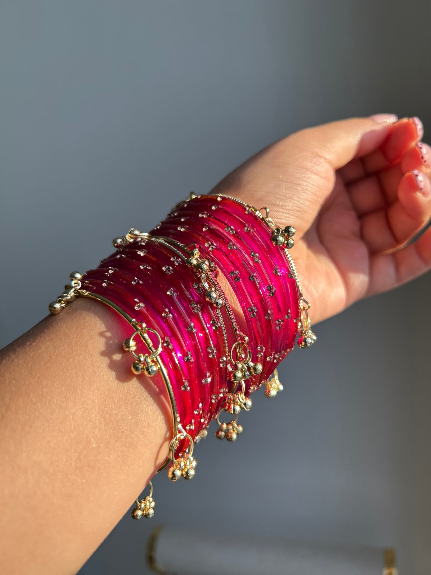 Kashmiri Glass Bangles (2.8)