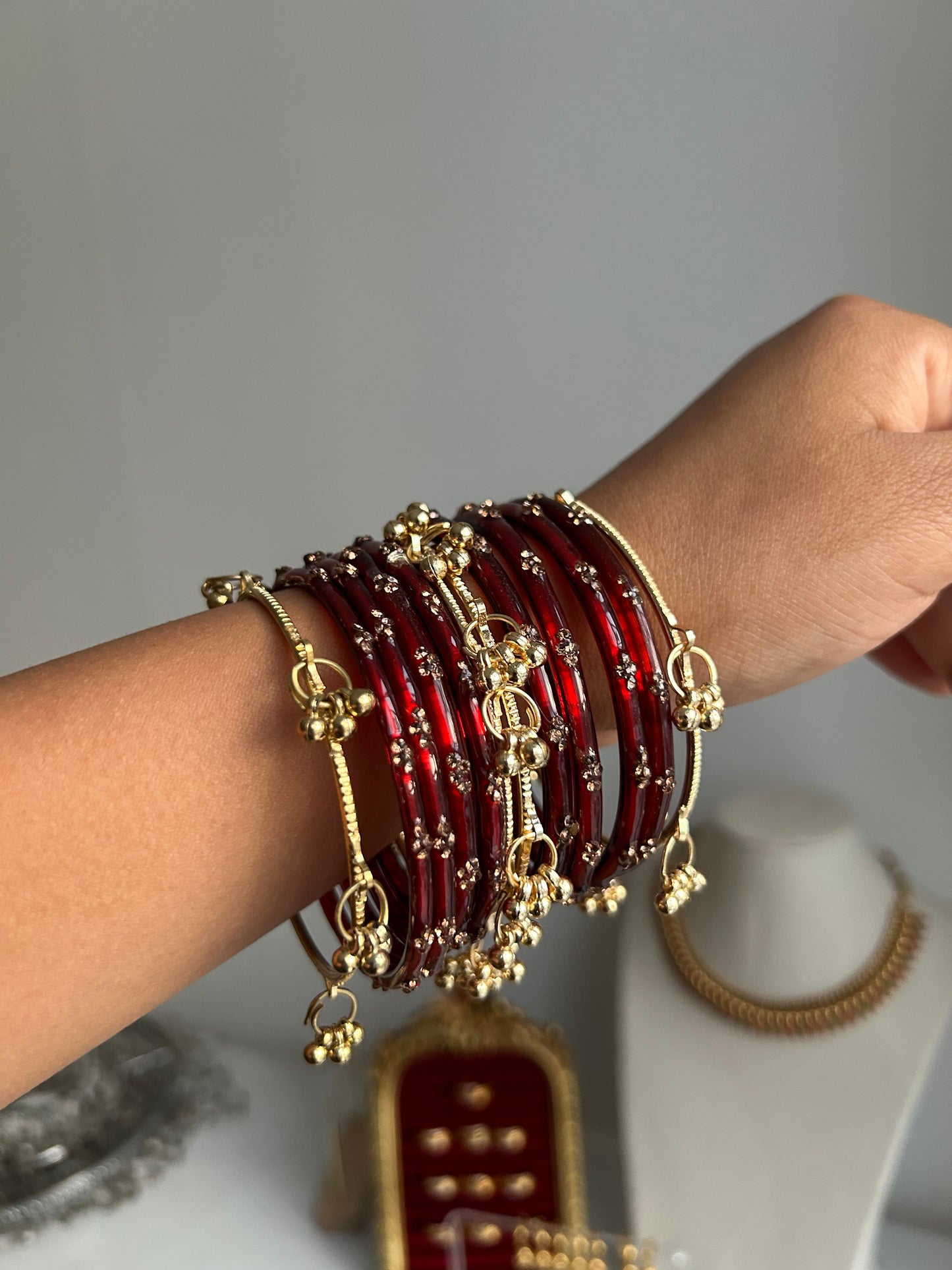 Kashmiri Glass Bangles (2.4)