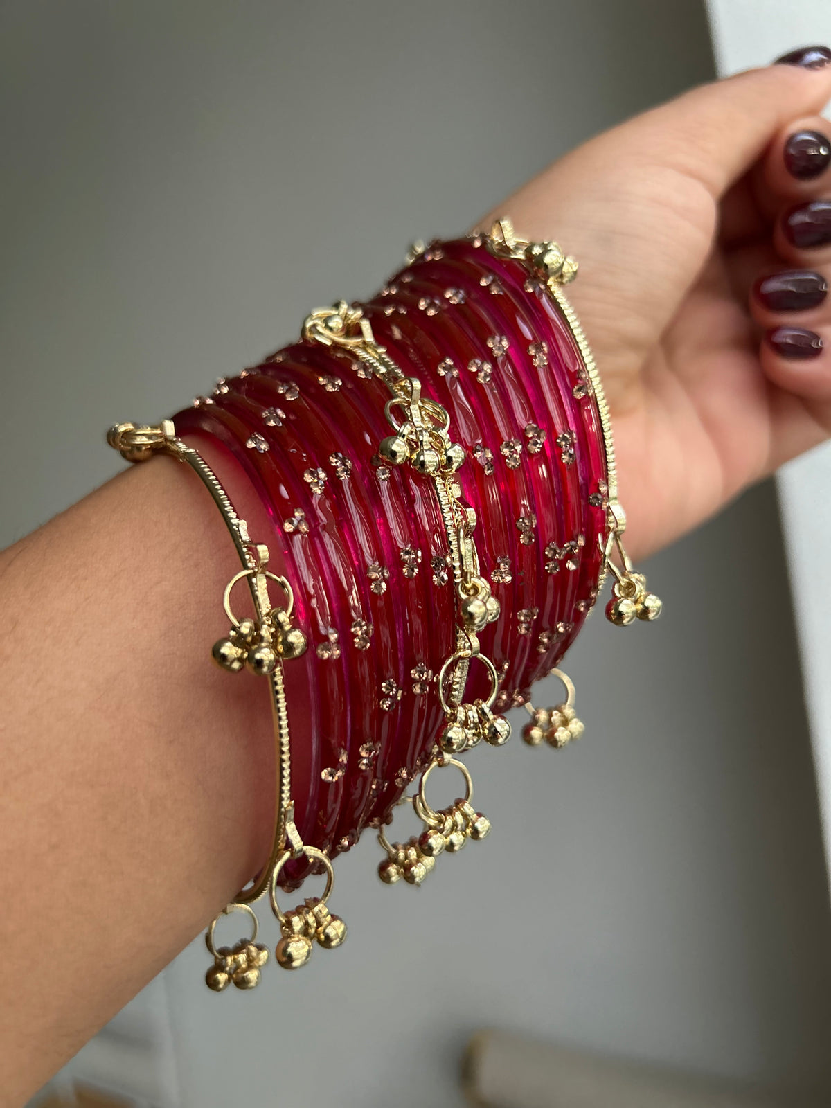 Kashmiri Glass Bangles (2.10)