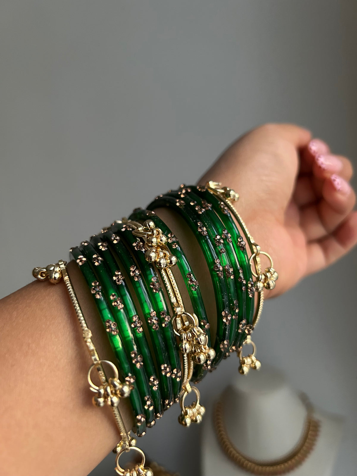 Kashmiri Glass Bangles (2.8)
