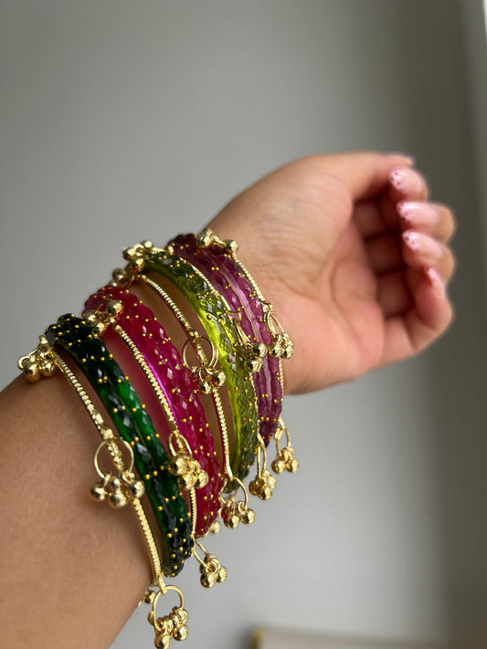 Kashmiri Glass Bangles (2.6)