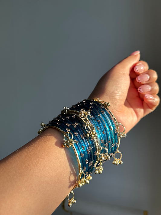 Kashmiri Glass Bangles (2.6)
