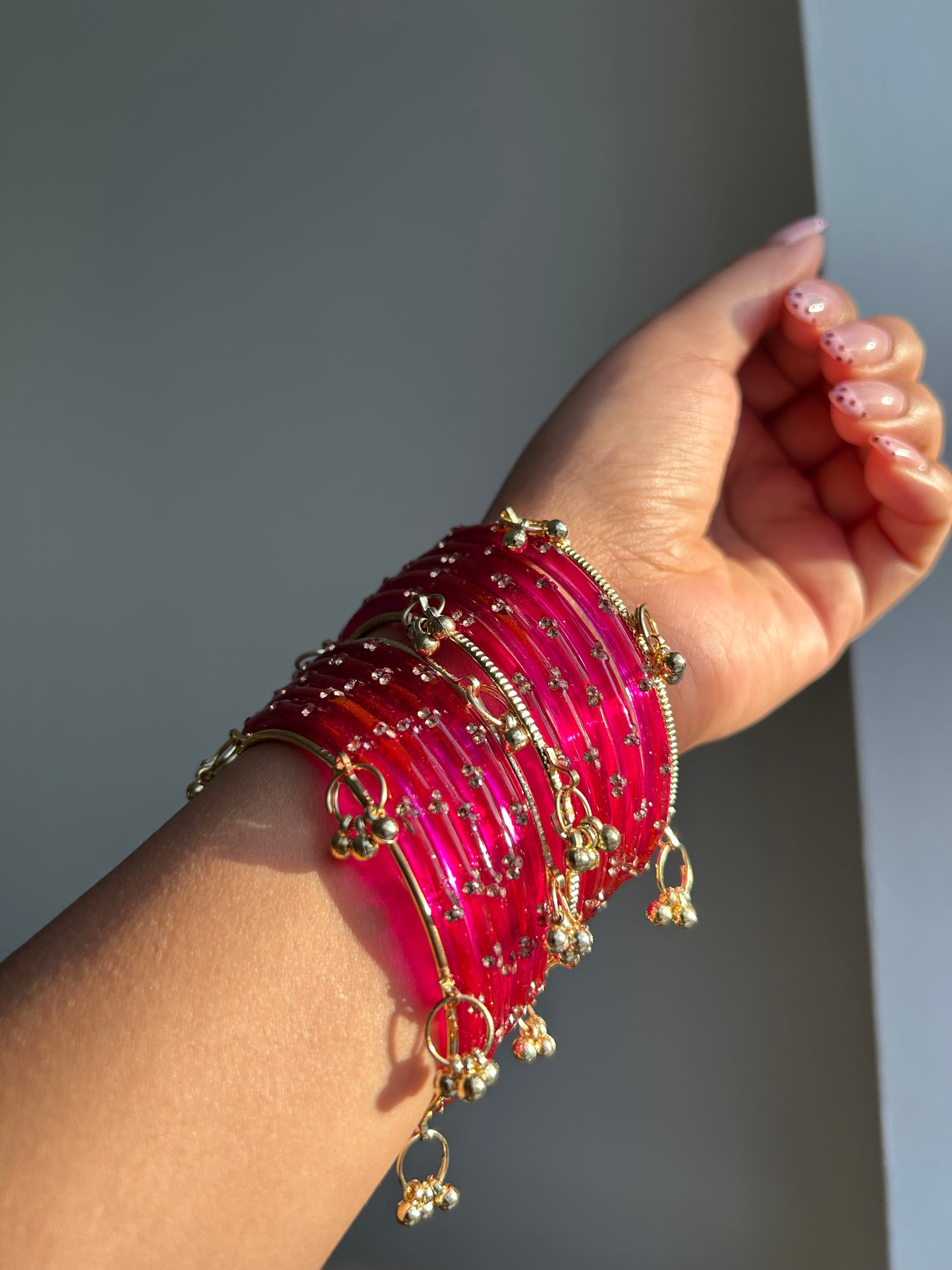 Kashmiri Glass Bangles (2.6)