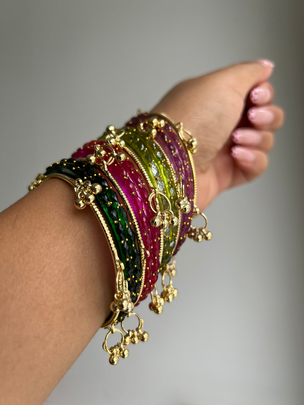 Kashmiri Glass Bangles (2.6)