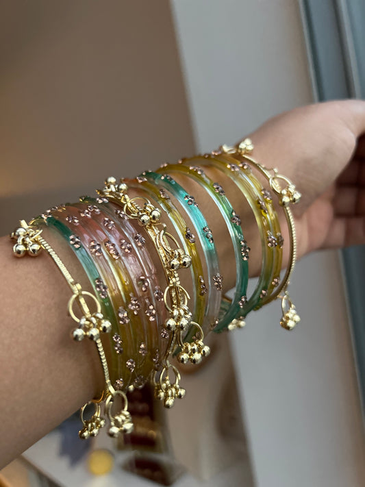 Kashmiri Glass Bangles (2.4)