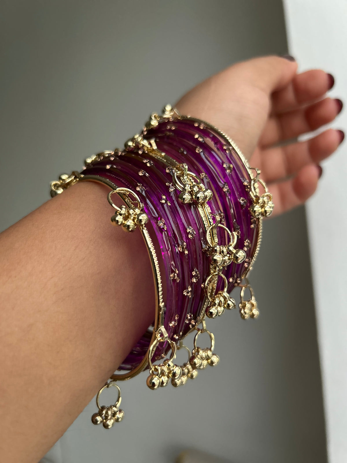 Kashmiri Glass Bangles (2.10)