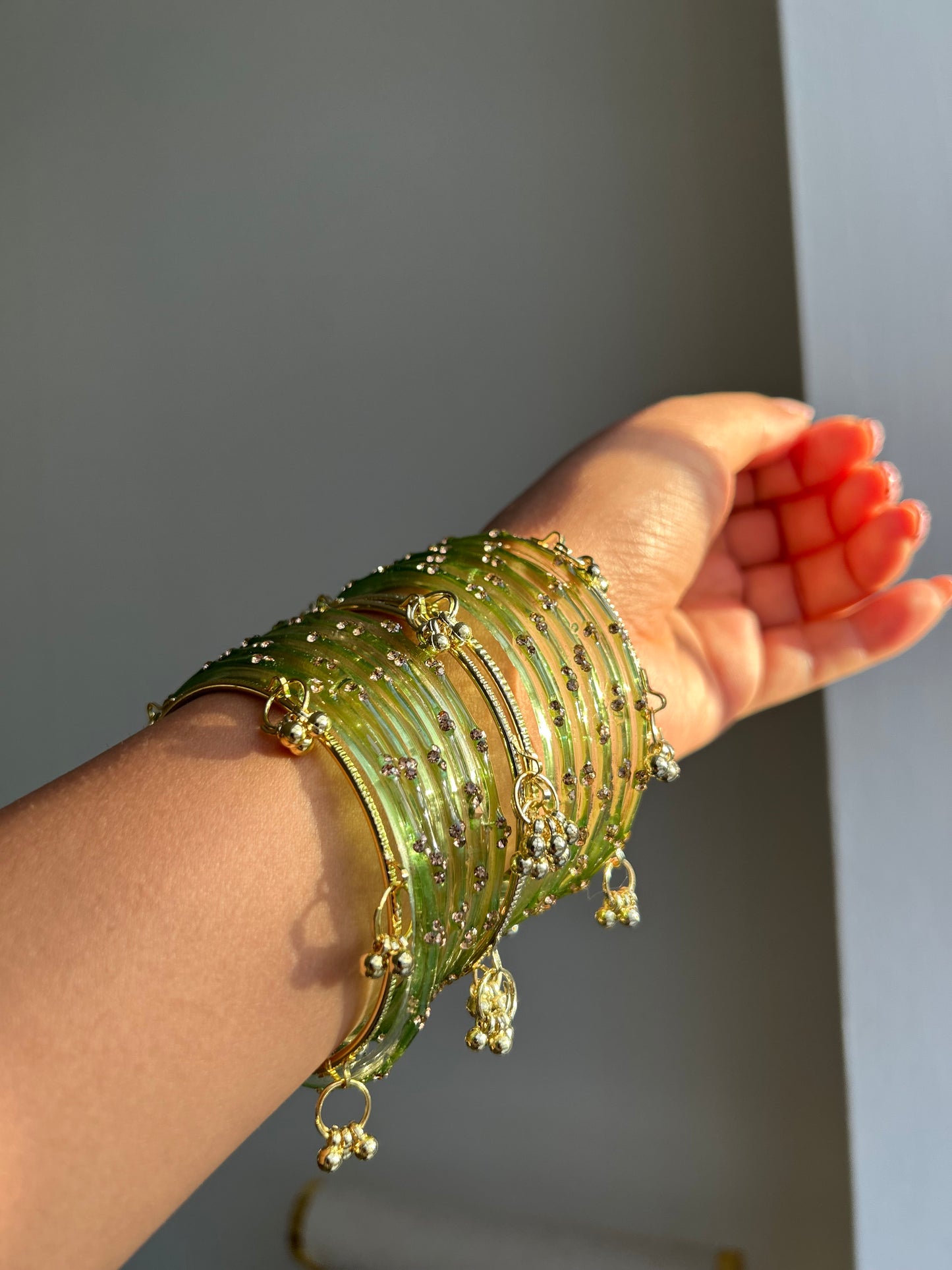 Kashmiri Glass Bangles (2.6)