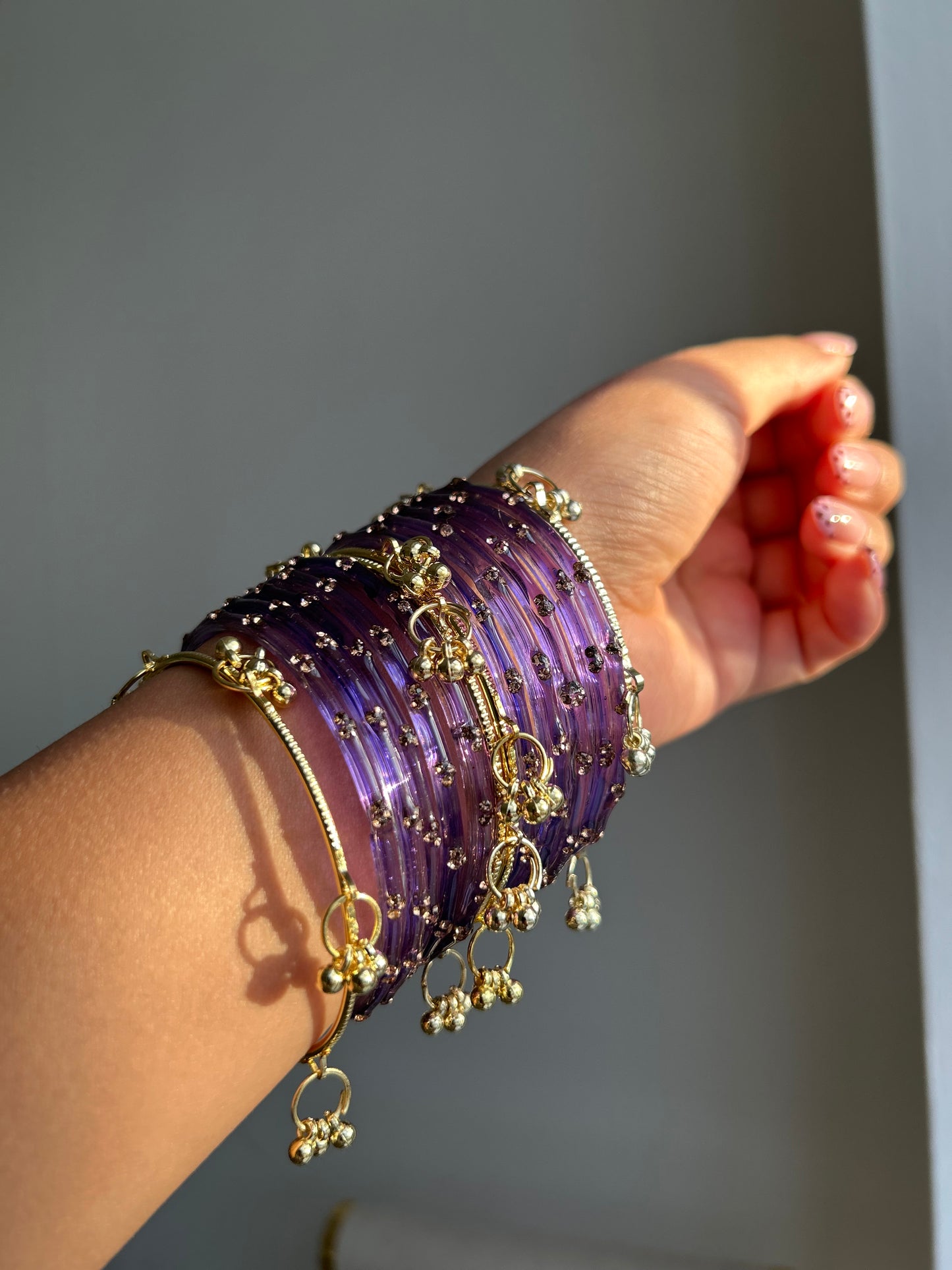 Kashmiri Glass Bangles (2.6)