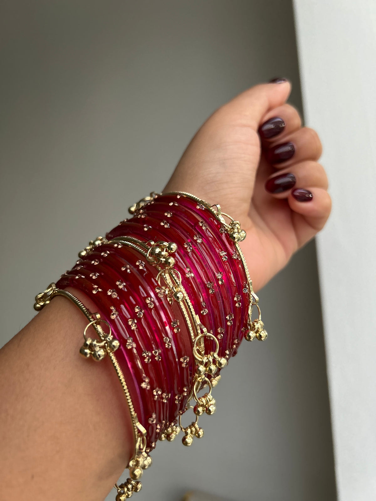 Kashmiri Glass Bangles (2.10)