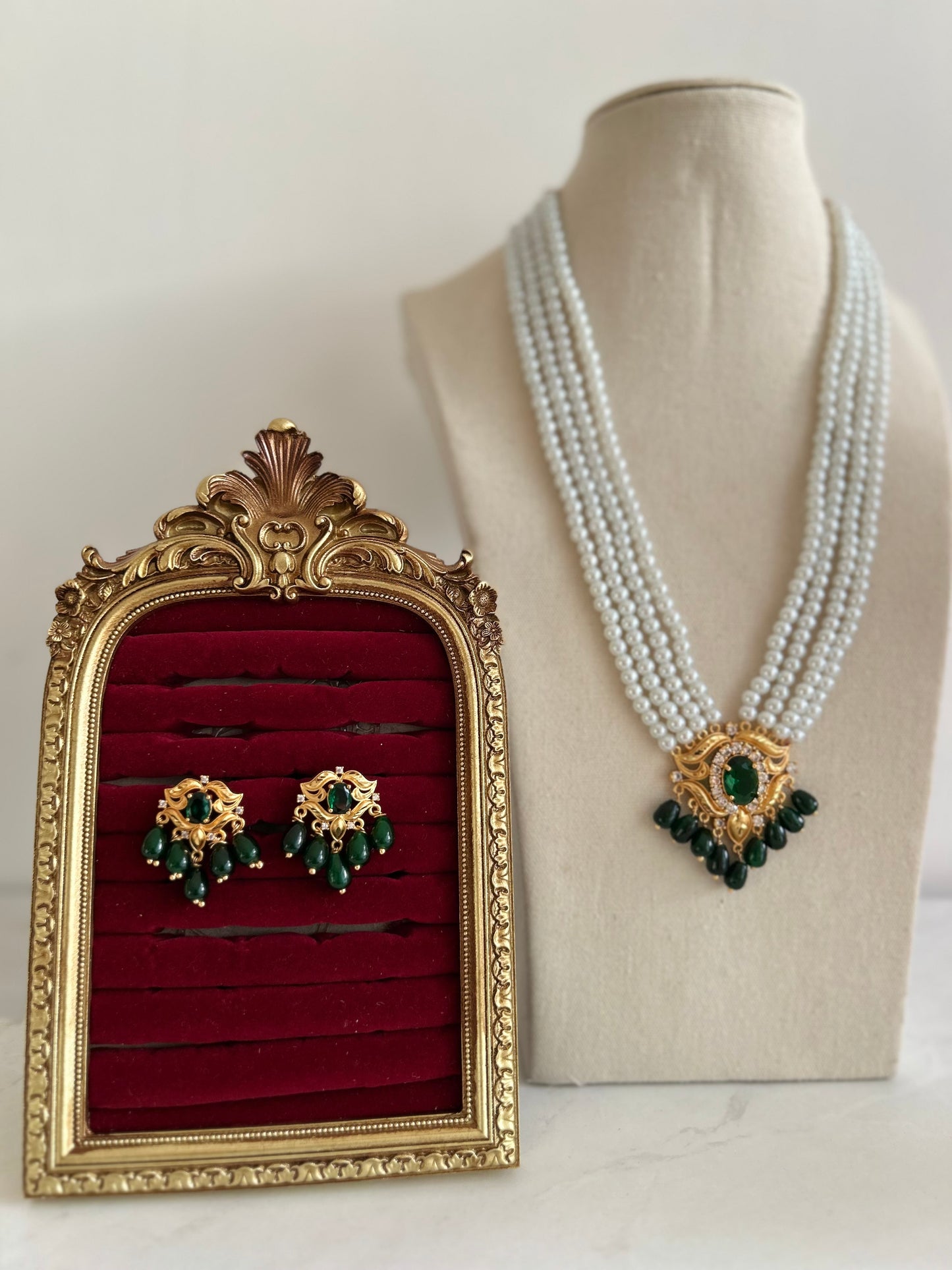 Pearl Necklace set