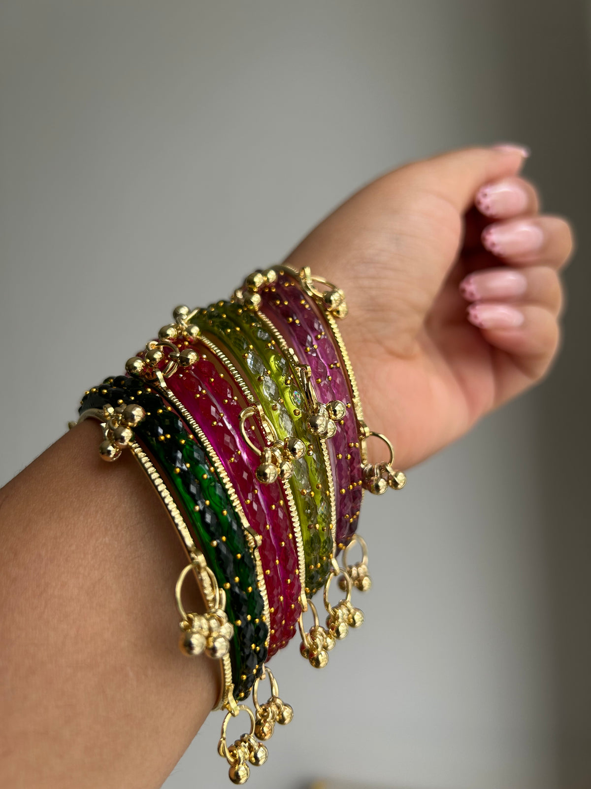 Kashmiri Glass Bangles (2.6)