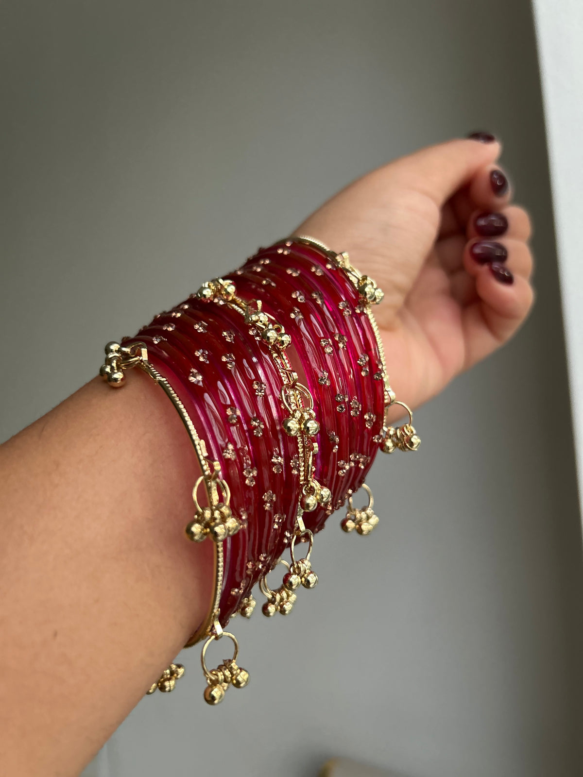 Kashmiri Glass Bangles (2.10)