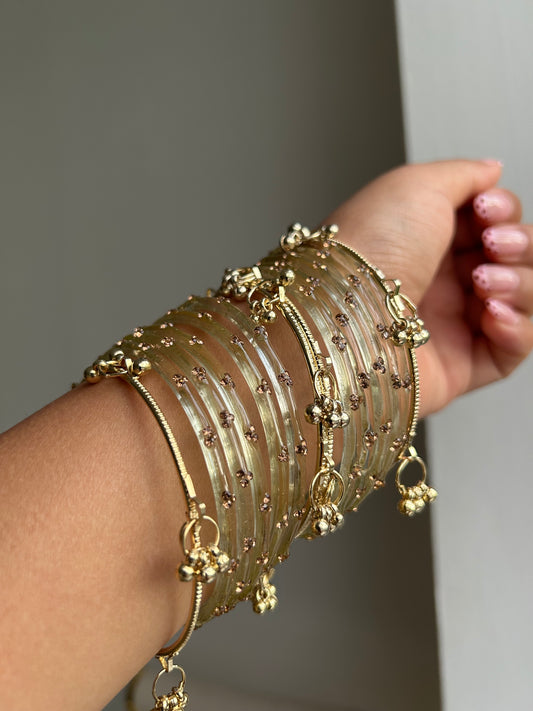 Kashmiri Glass Bangles (2.10)