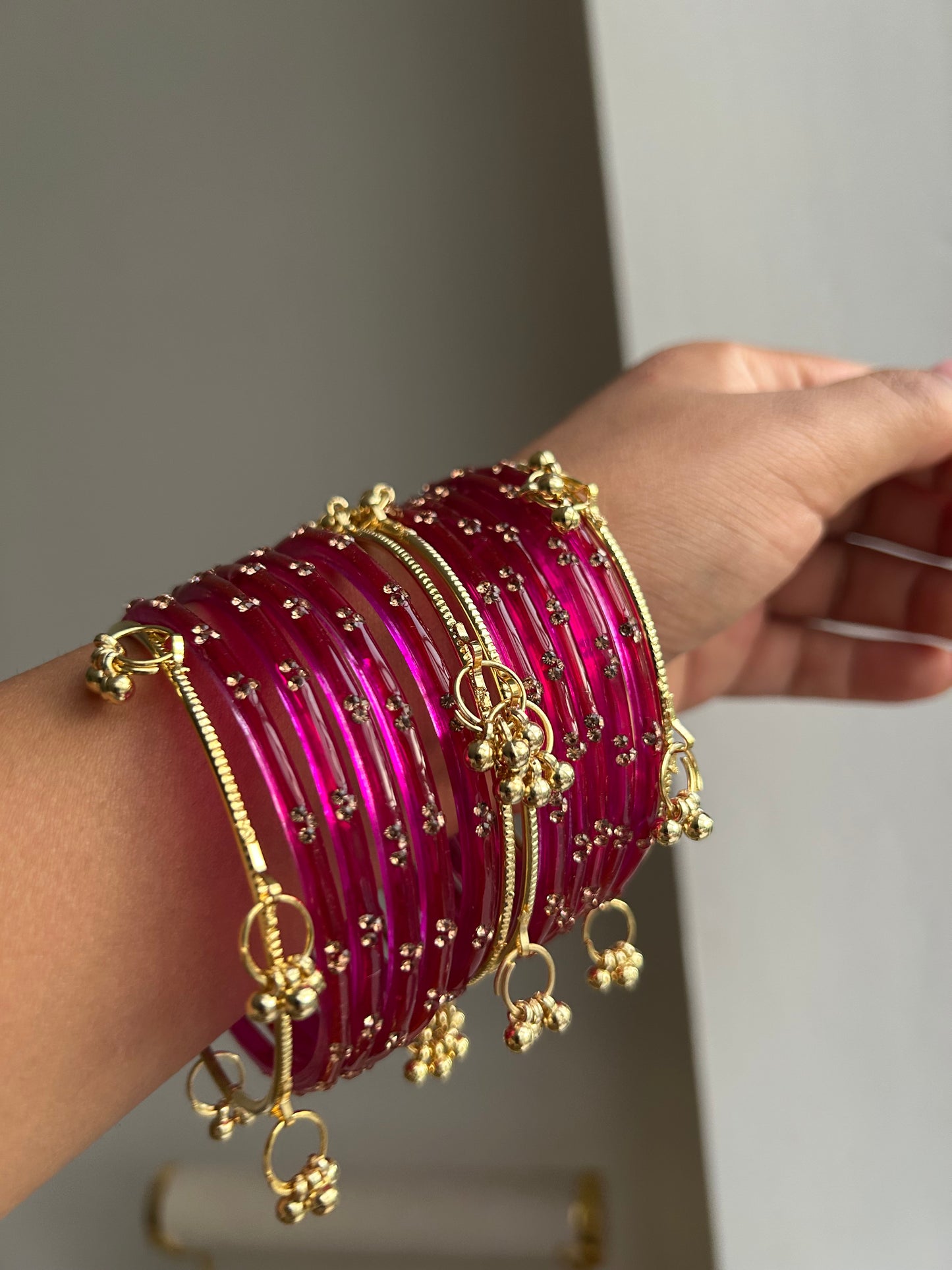 Kashmiri Glass Bangles (2.8)