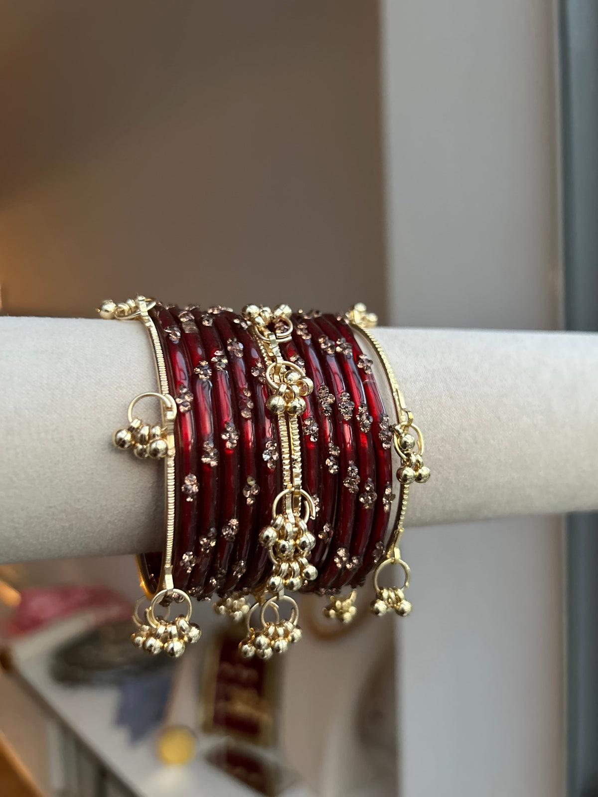 Kashmiri Glass Bangles (2.10)