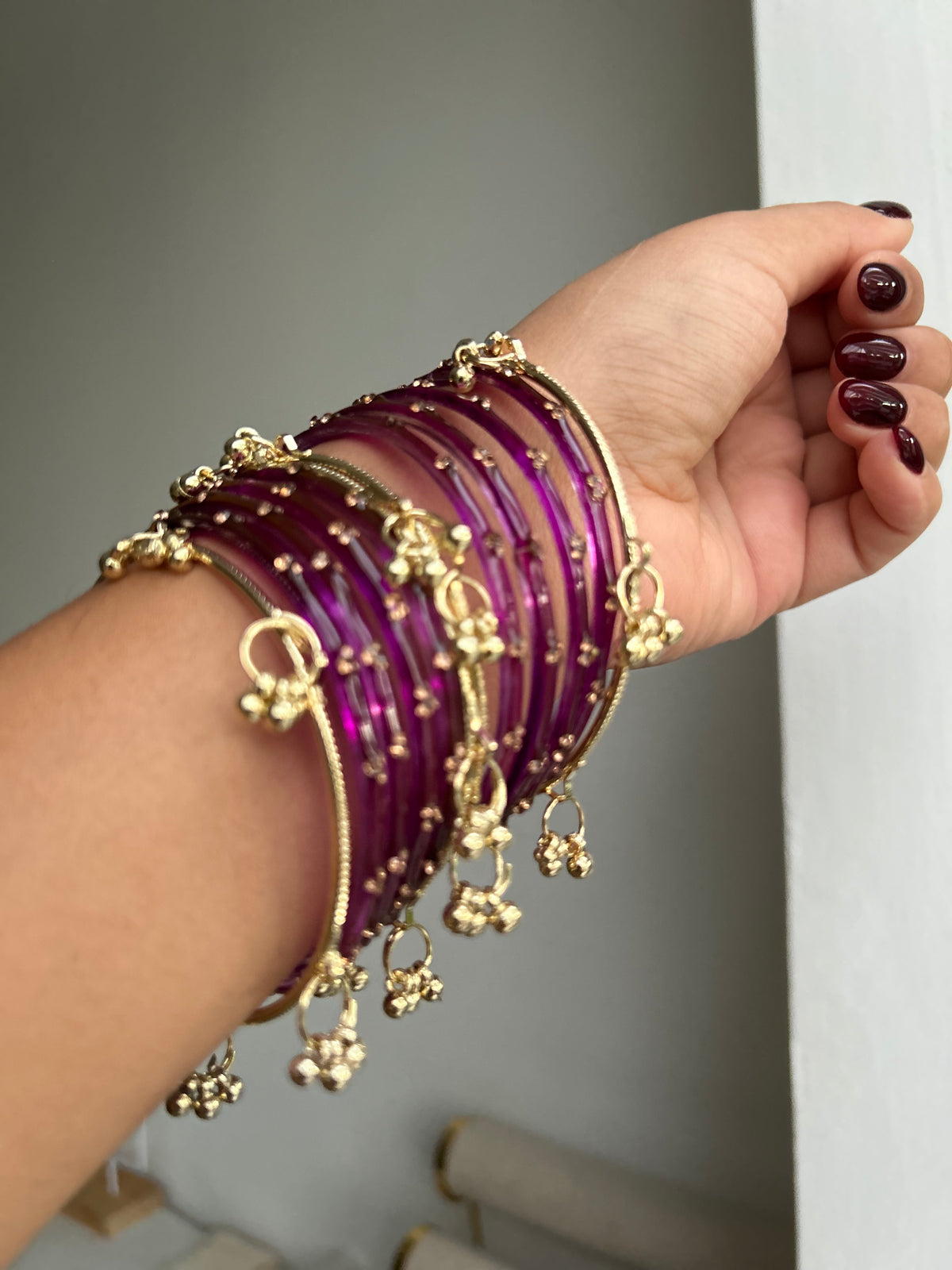 Kashmiri Glass Bangles (2.10)