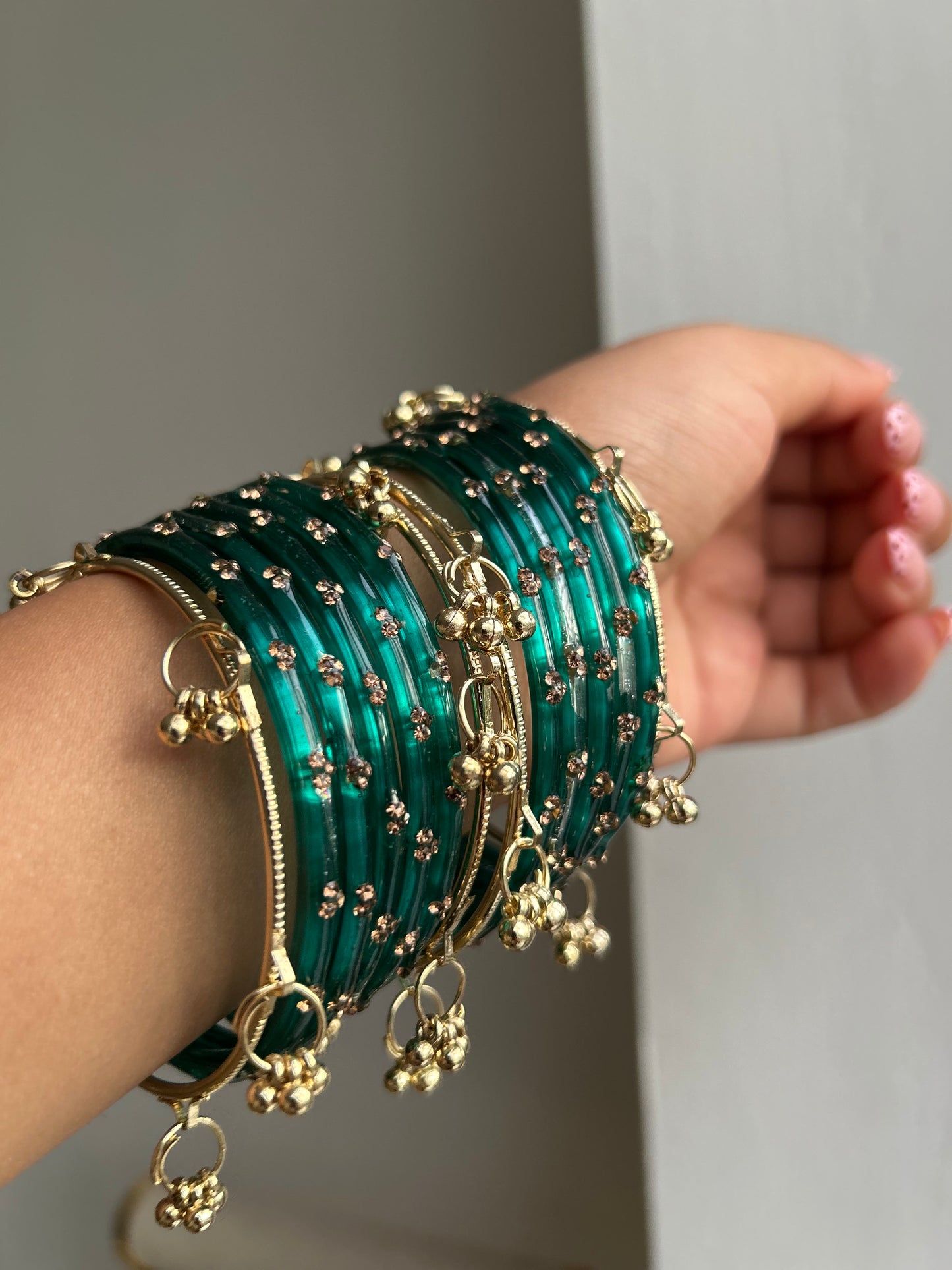 Kashmiri Glass Bangles (2.8)