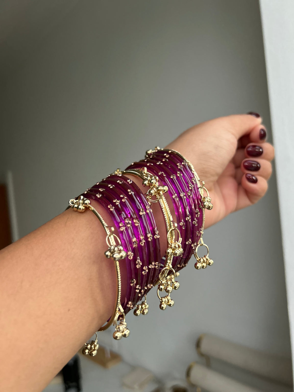 Kashmiri Glass Bangles (2.10)