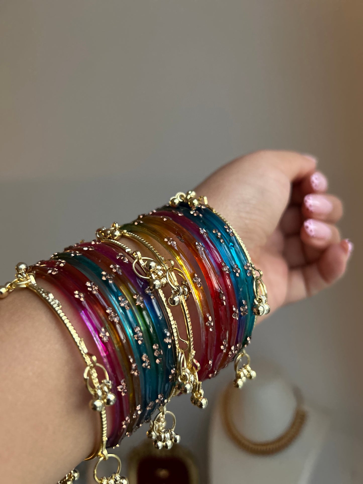 Kashmiri Glass Bangles (2.4)