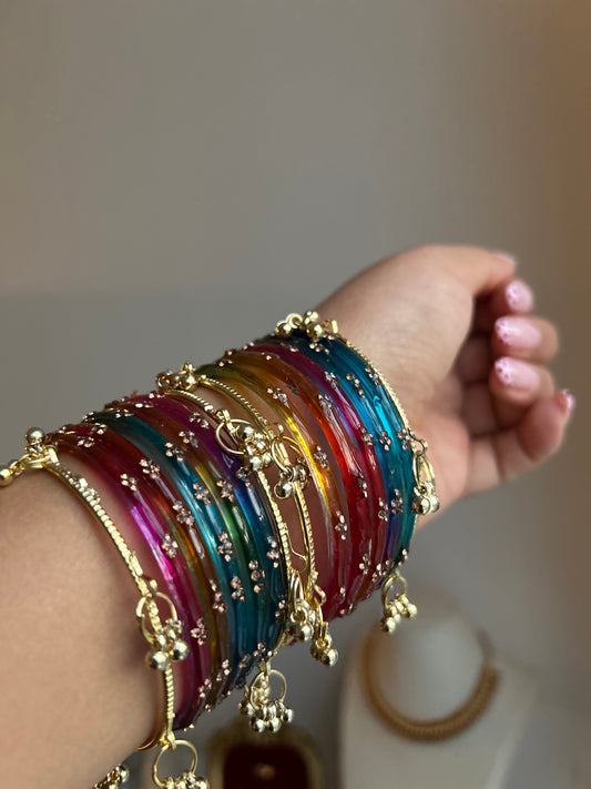 Kashmiri Glass Bangles (2.6)