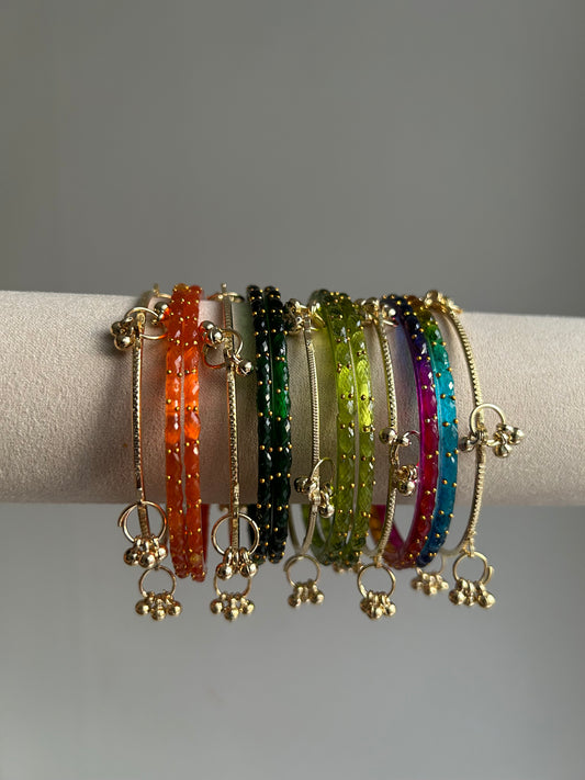 Kashmiri Glass Bangles (2.6)