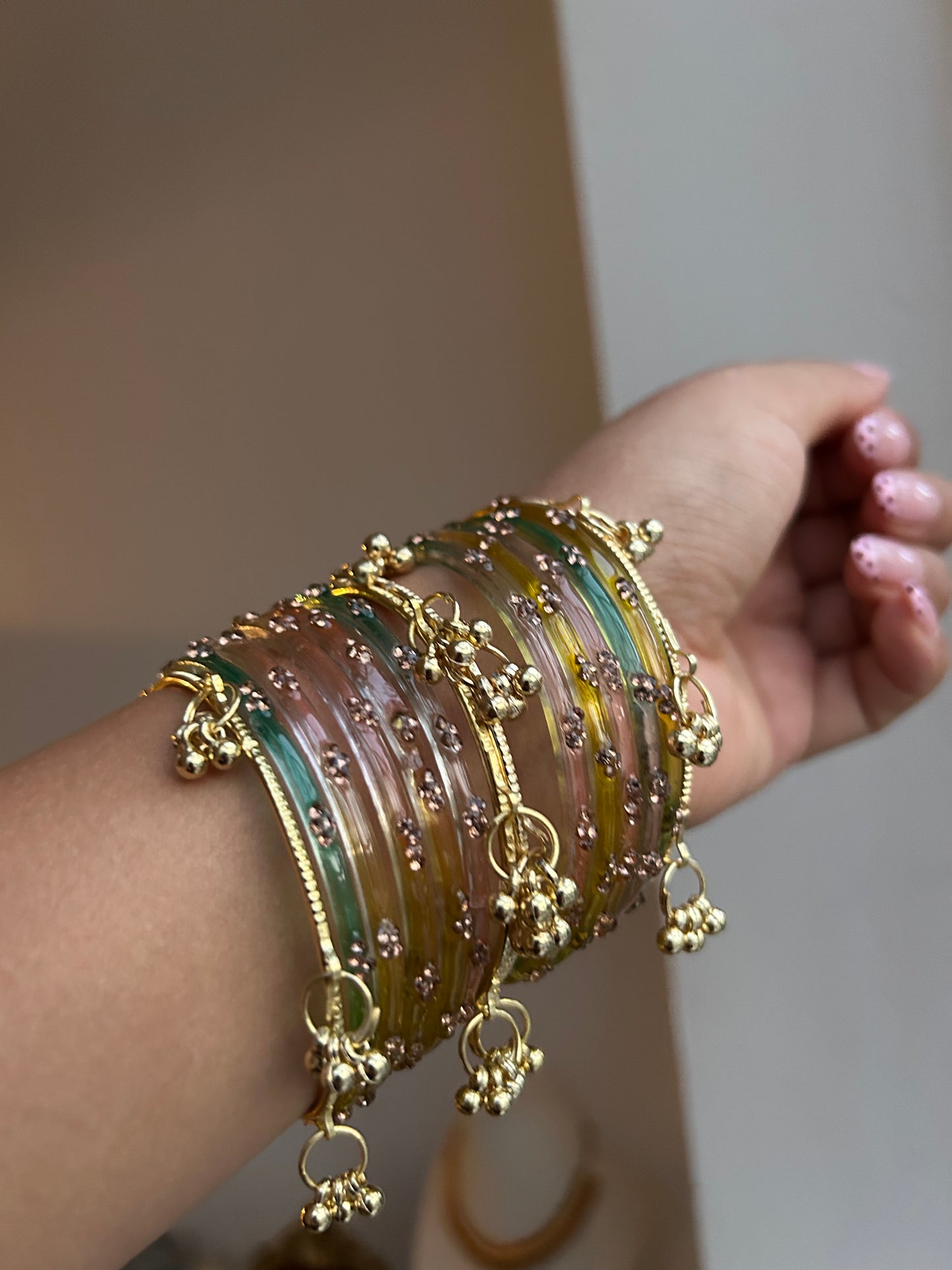 Kashmiri Glass Bangles (2.4)