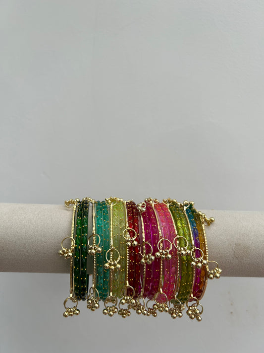 Kashmiri Glass Bangles (2.8)