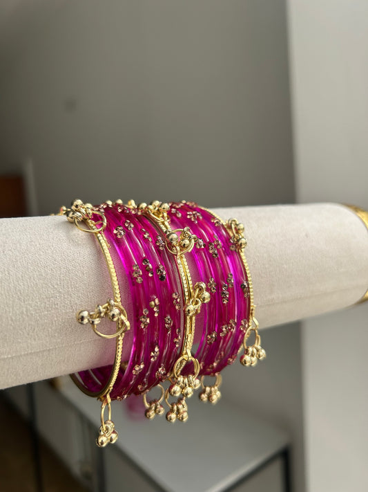 Kashmiri Glass Bangles (2.4)