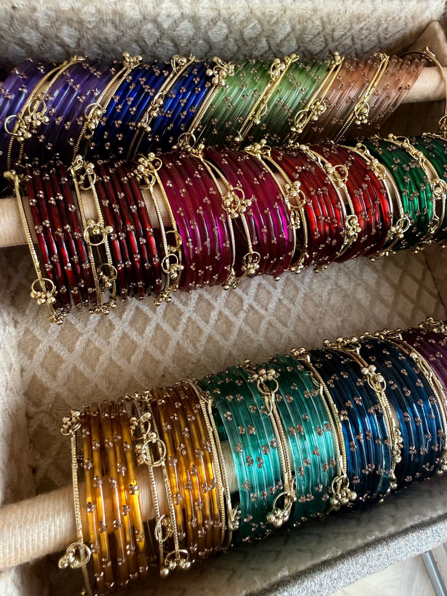 Glass Kashmiri Bangles (2.8)